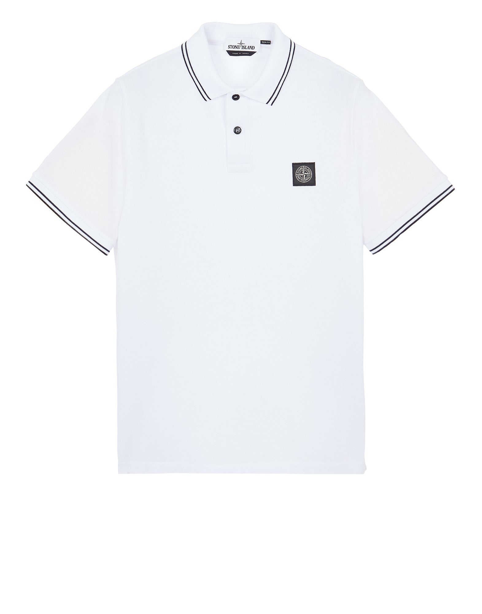 Stone Island UK | 22S18 STRETCH COTTON PIQUE_SLIM FIT Polo Shirt in ...