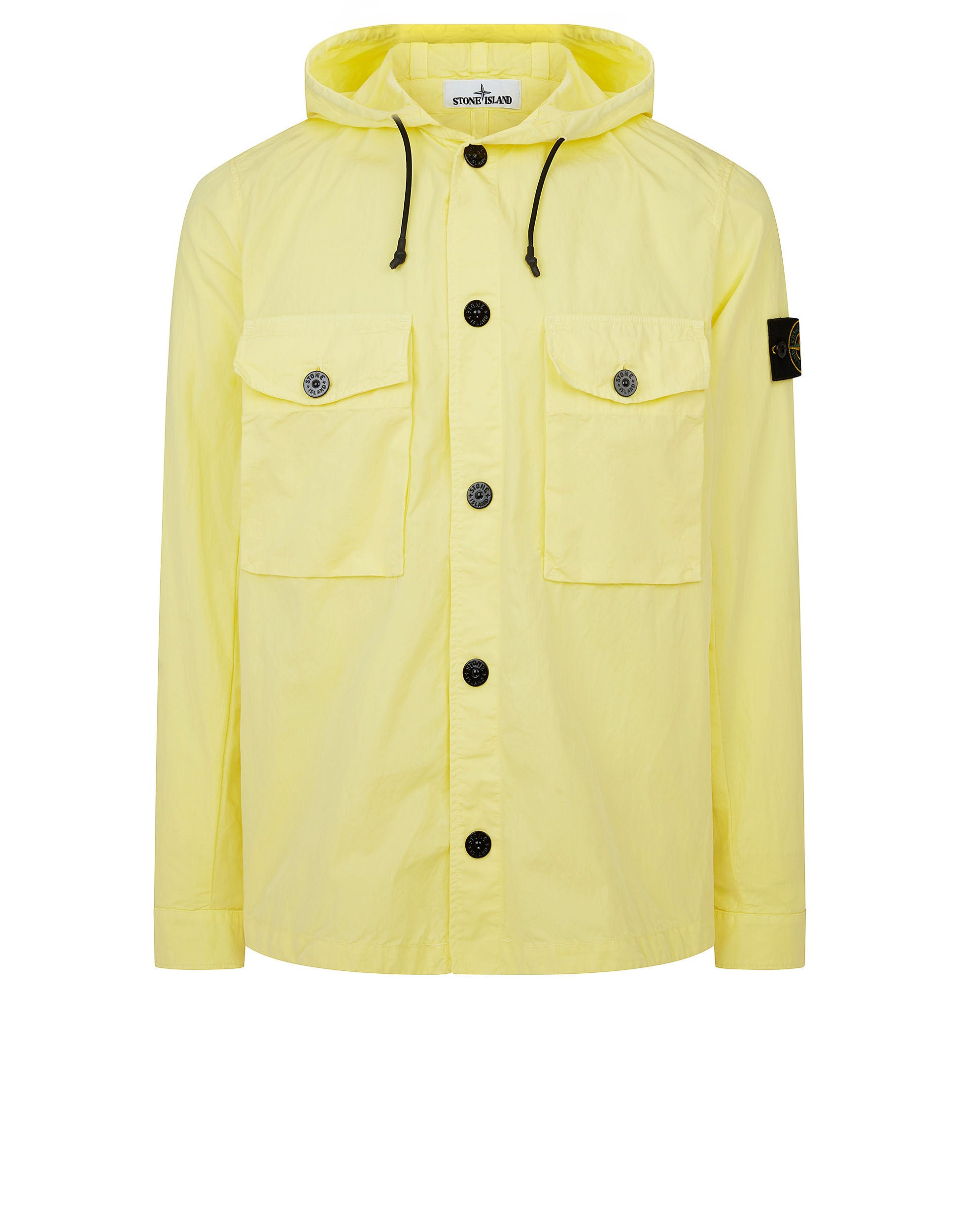 lemon stone island sweatshirt