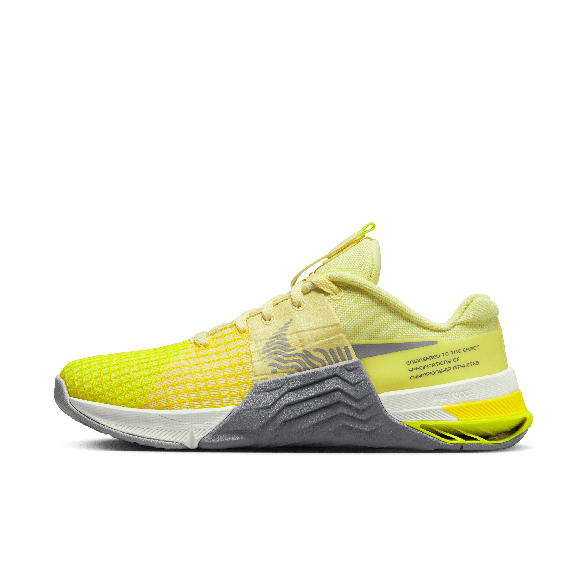 Nike Metcon Women's Training Shoes in Light Yellow and Grey - WIT Fitness