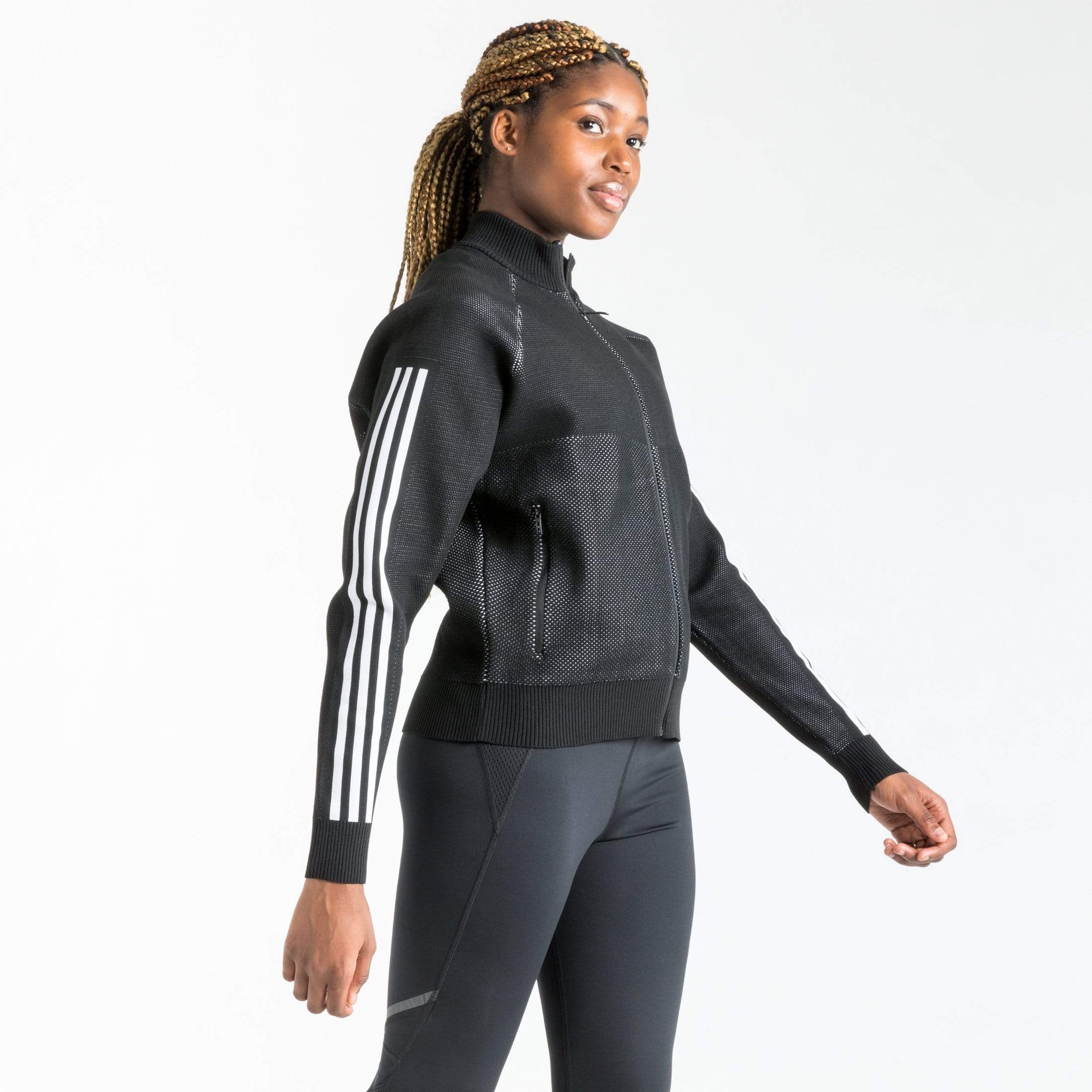 adidas ID Knit Track Jacket - WIT Fitness
