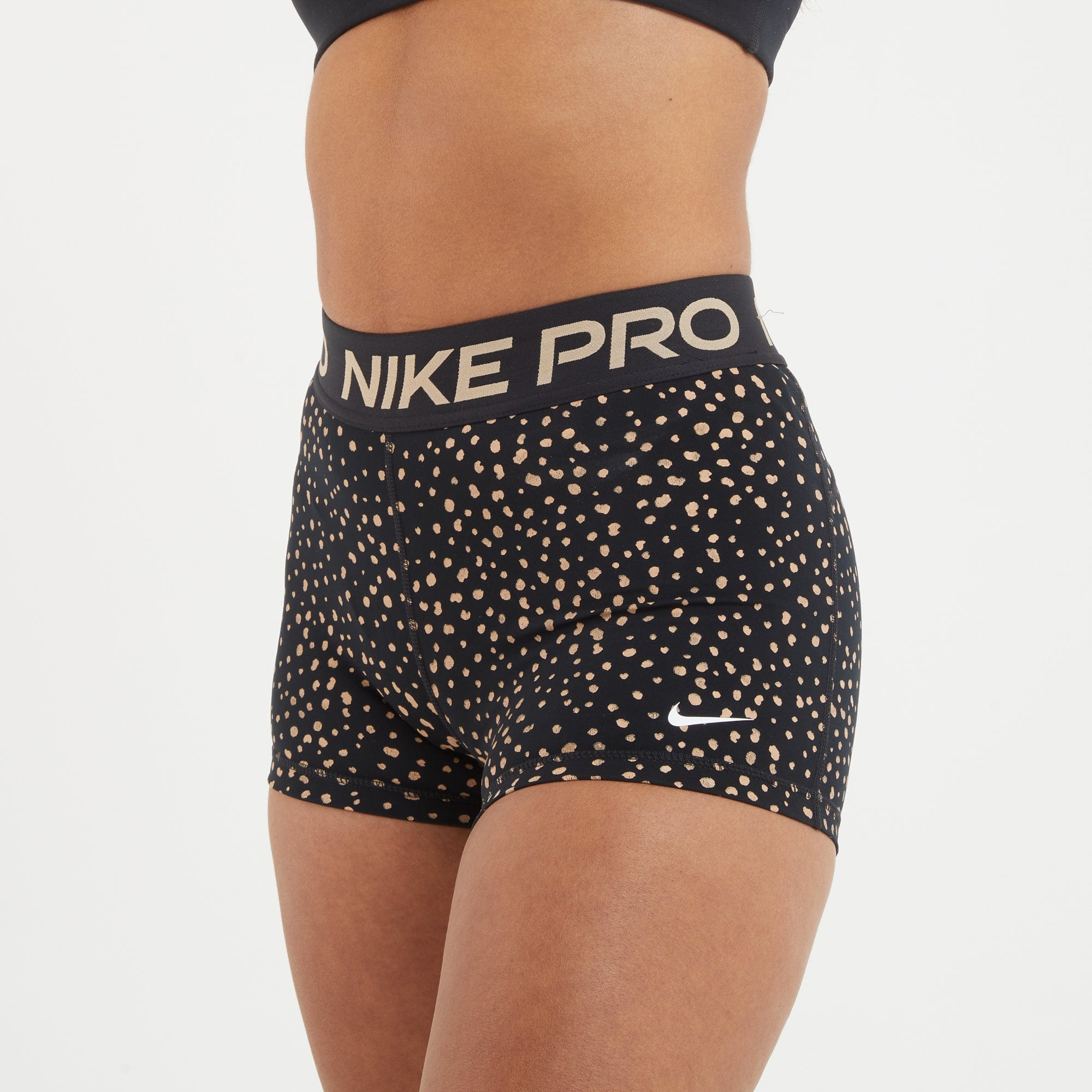 Nike Pro 3" in Black - Fitness