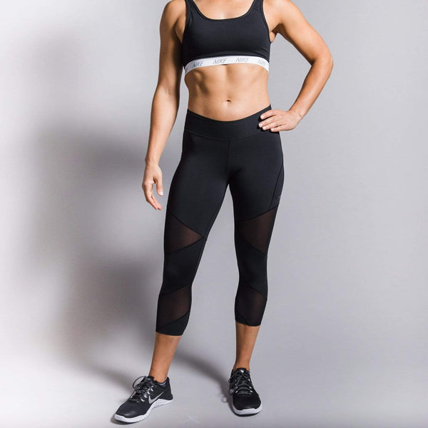 nike fly lux crop