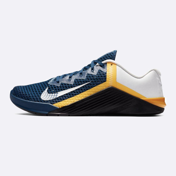 nike metcon blue and yellow