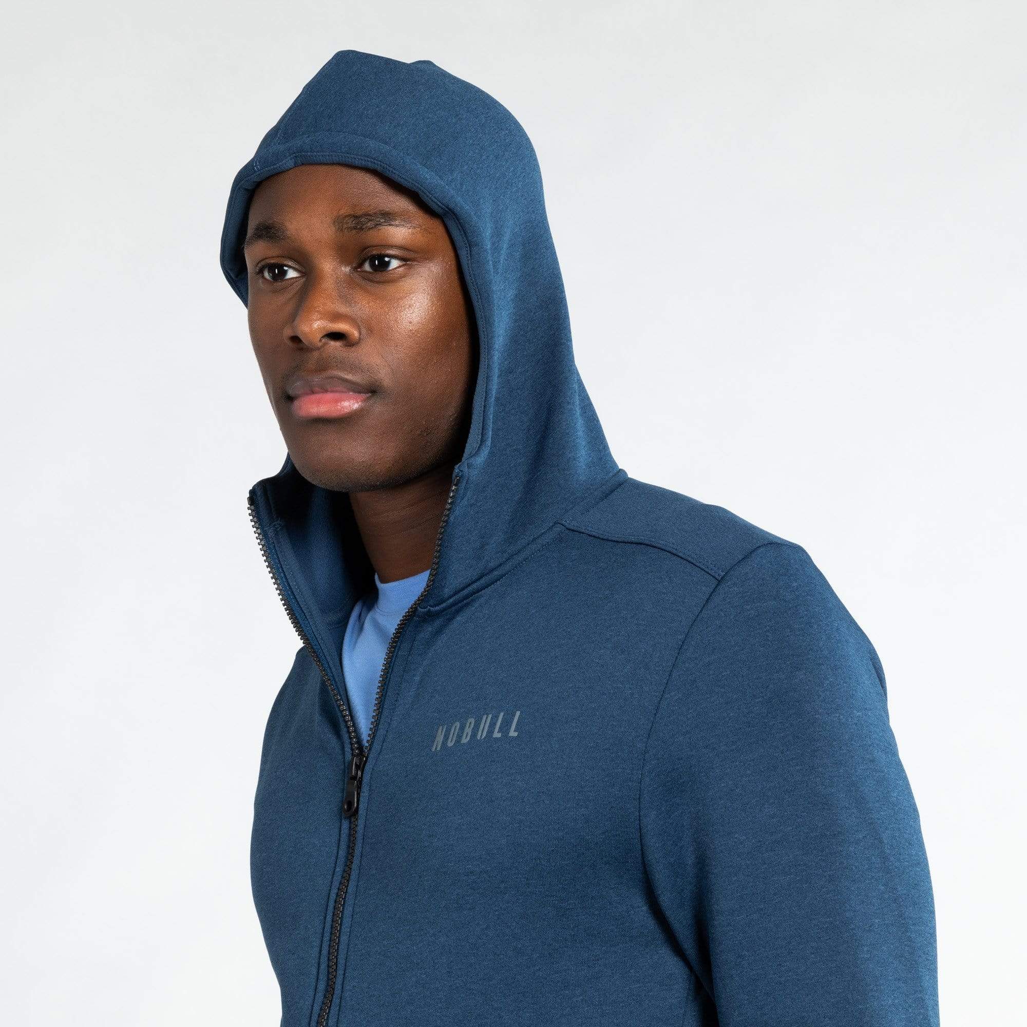 Adidas Z N E Full Zip Hoodie Wit Fitness