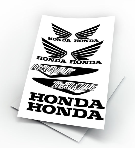 kit adesivi decals moto honda shadow con fondo colore personalizzato – L' adesivo.com