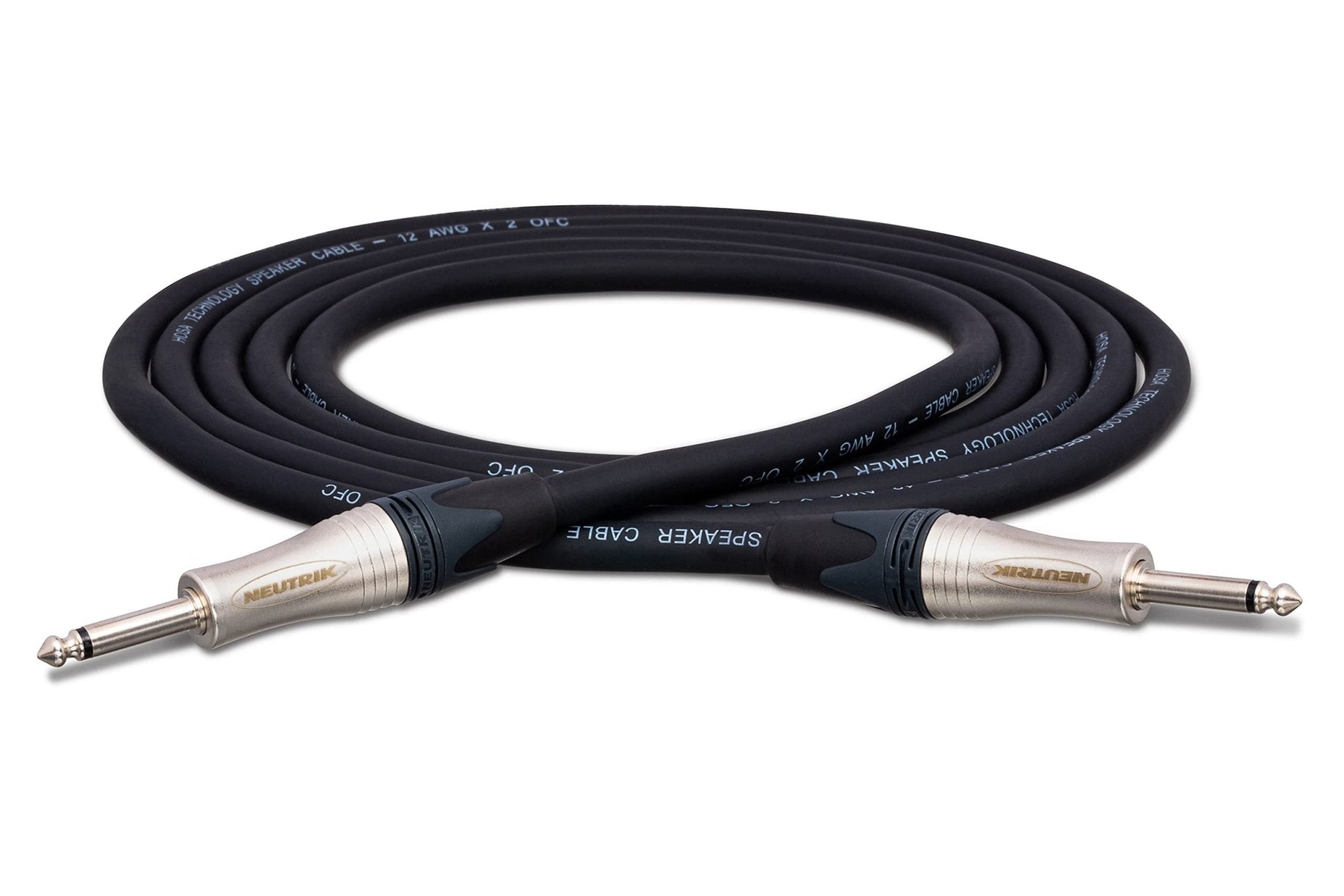 Hosa SKJ-220 Edge Speaker Cable - 1/4 inch TS to 1/4 inch TS - 20 foot