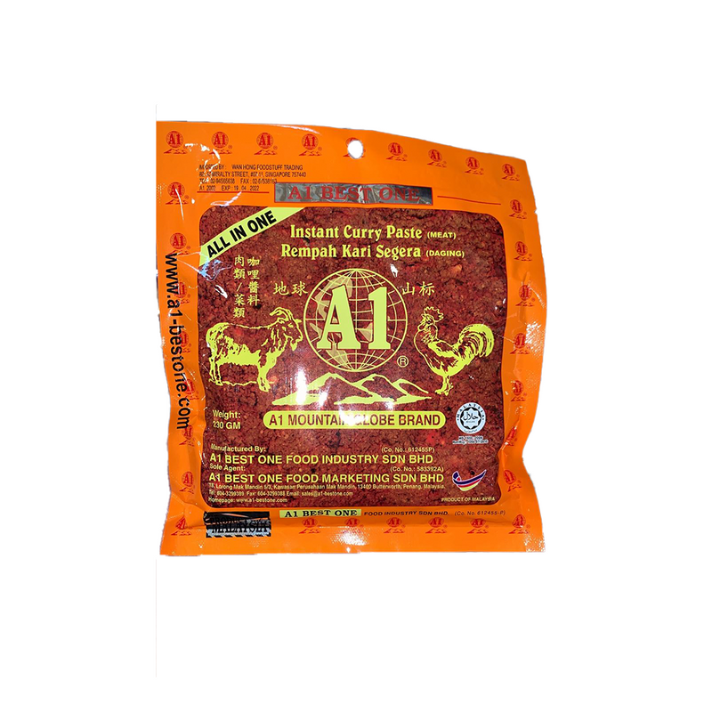 A1 Mountain Globe Instant Curry Paste Meat