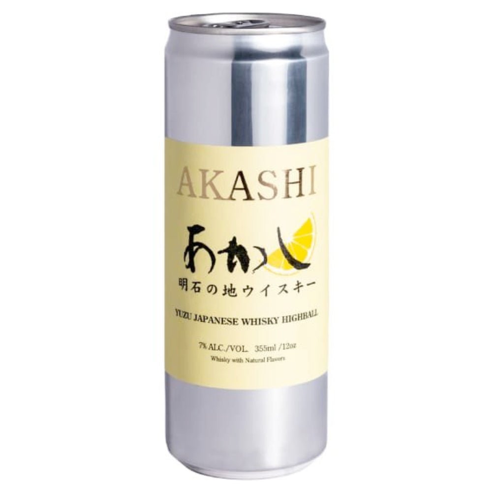 Akashi Yuzu Japanese Whisky Highball 4pk