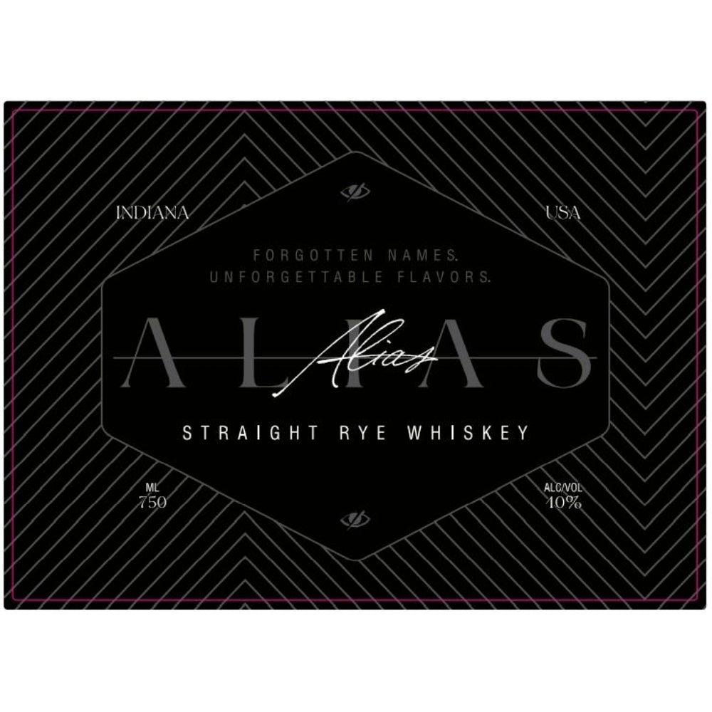 Alias Straight Rye Whiskey