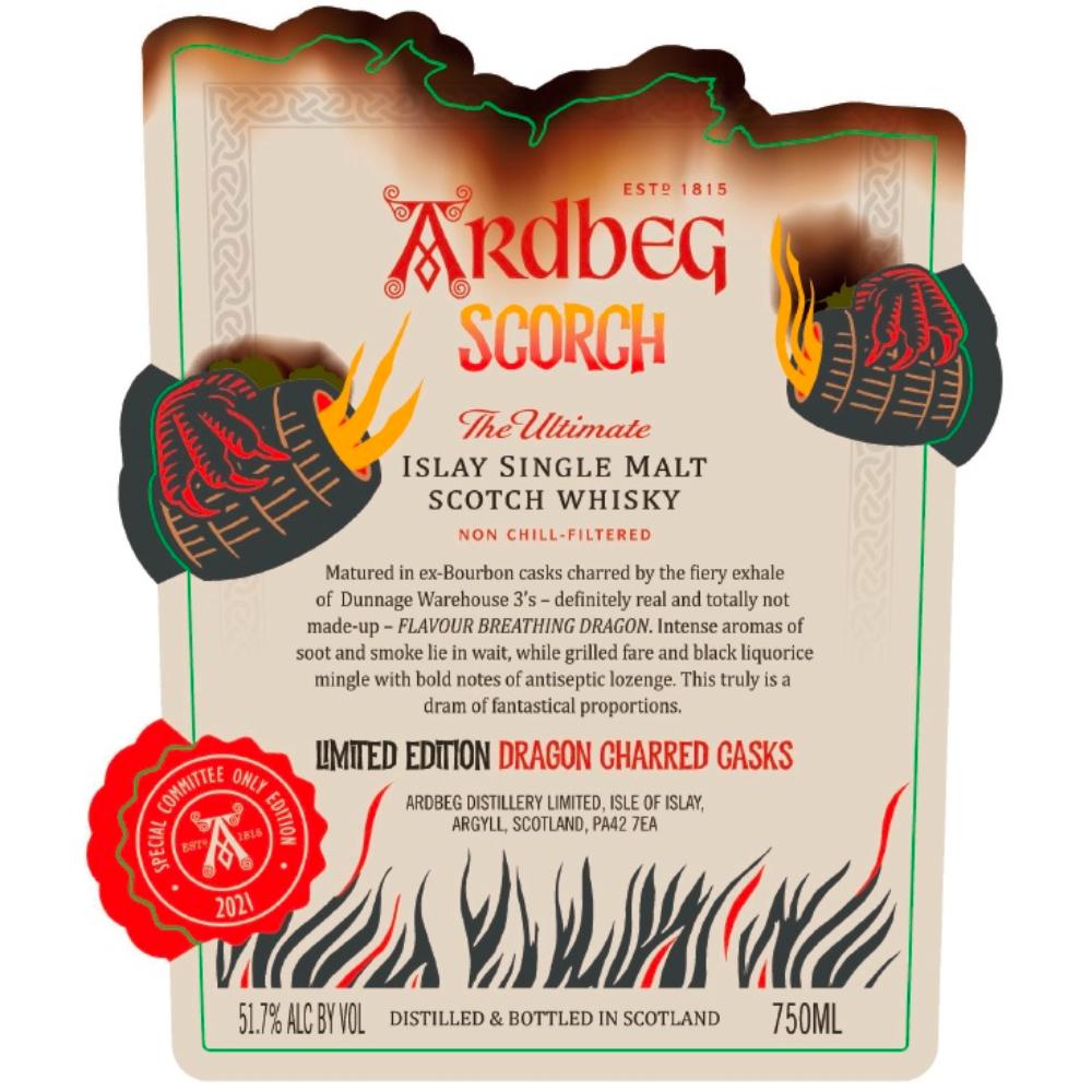 Ardbeg Scorch Dragon Charred Casks