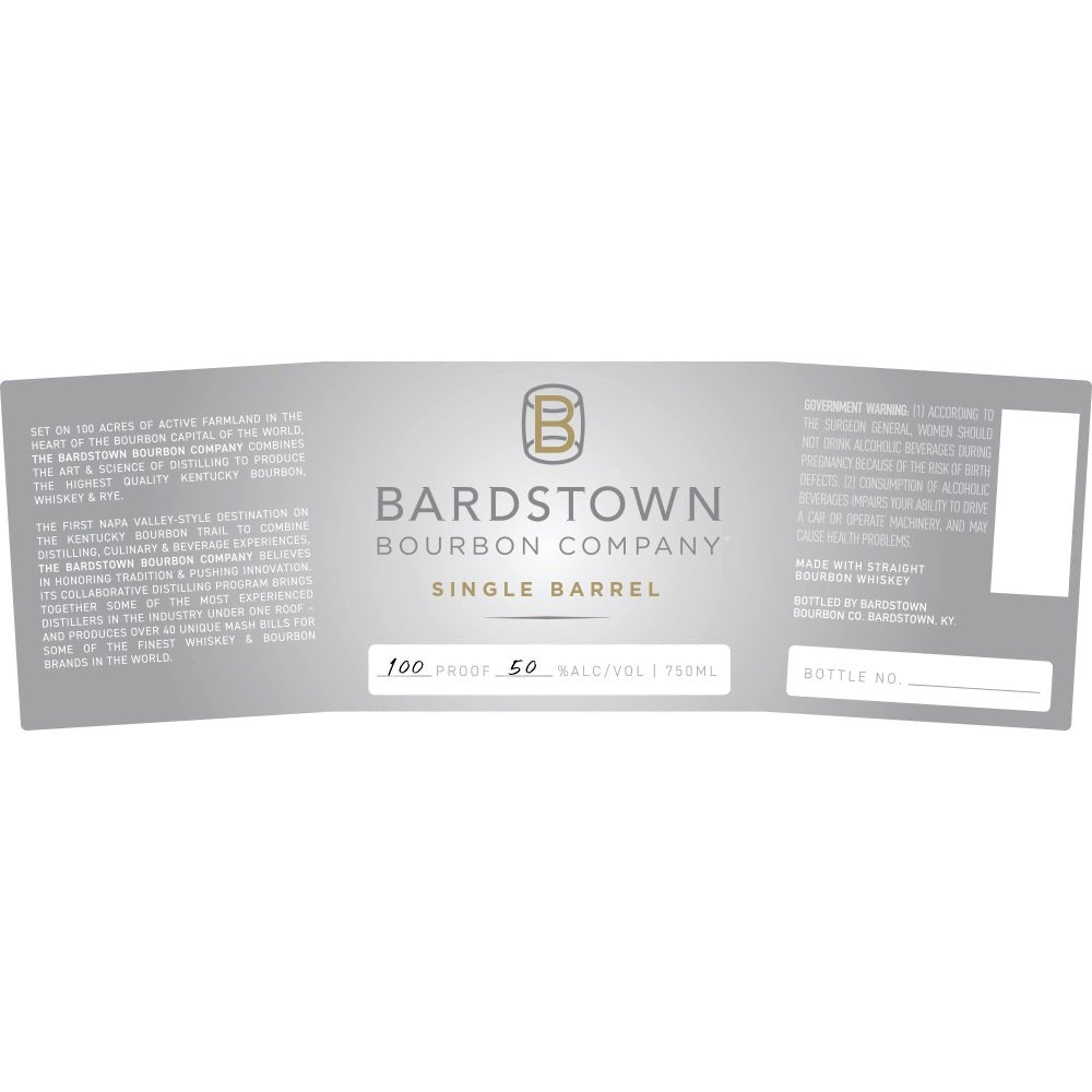 Bardstown Bourbon Single Barrel French Oak Finish