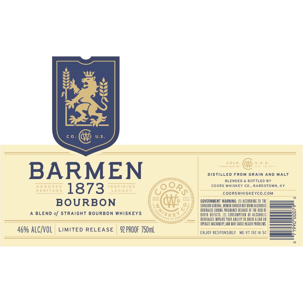 Barmen 1873 Bourbon