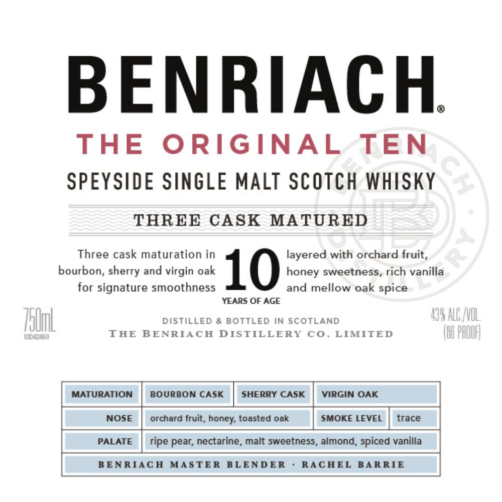 BenRiach The Original Ten