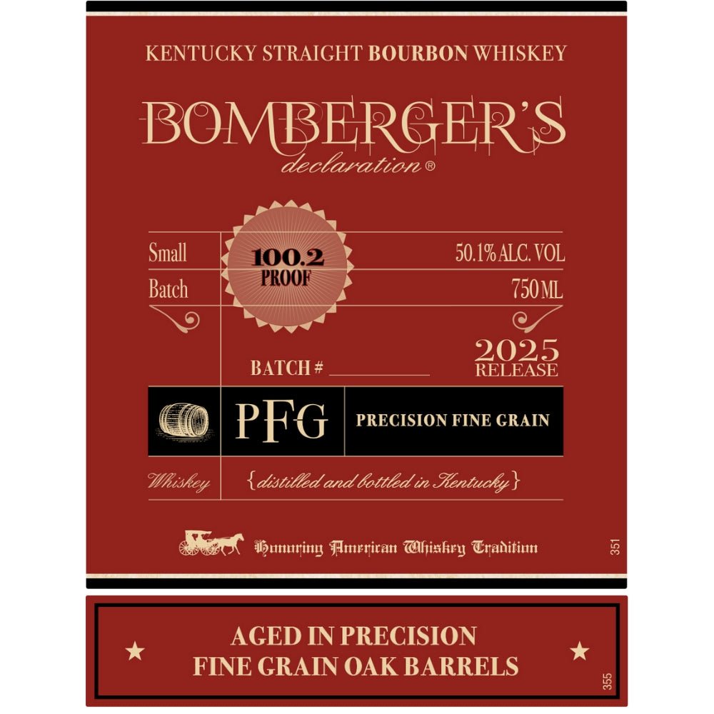 Bombergerâs Declaration Precision Fine Grain Bourbon