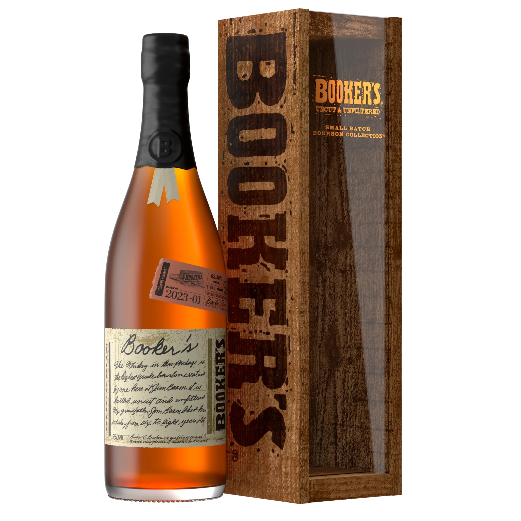 Booker's Bourbon 2023-01 âCharlieâs Batchâ