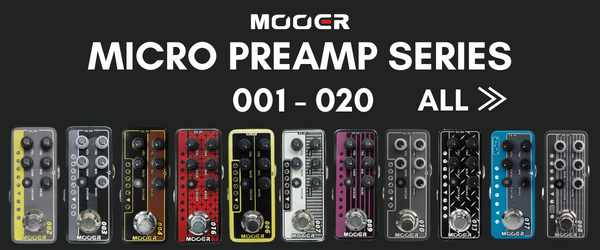 新品Mooer Micro Preamp 020アンプシミュータ