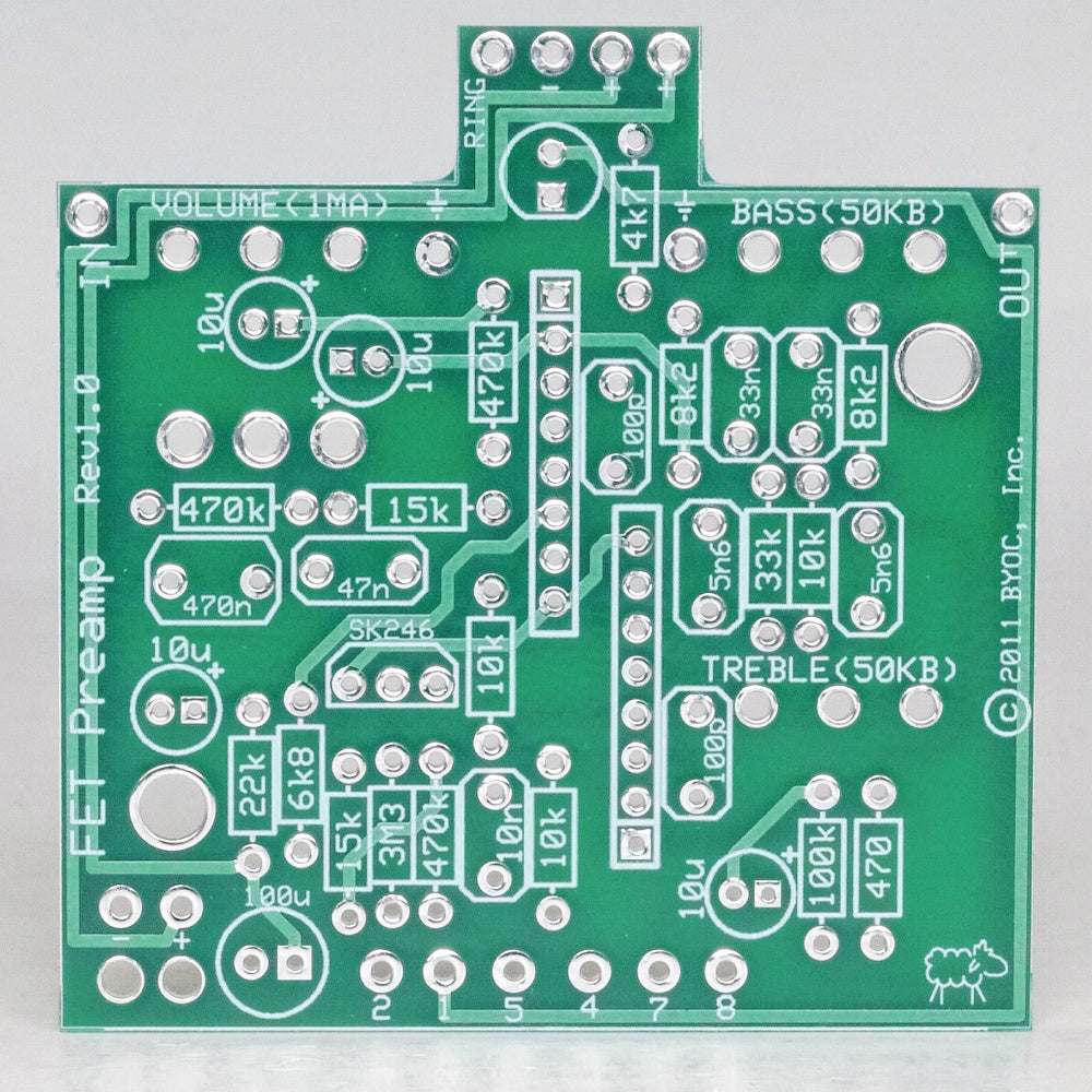 BYOC/Yellow Overdrive PCB – LEP INTERNATIONAL