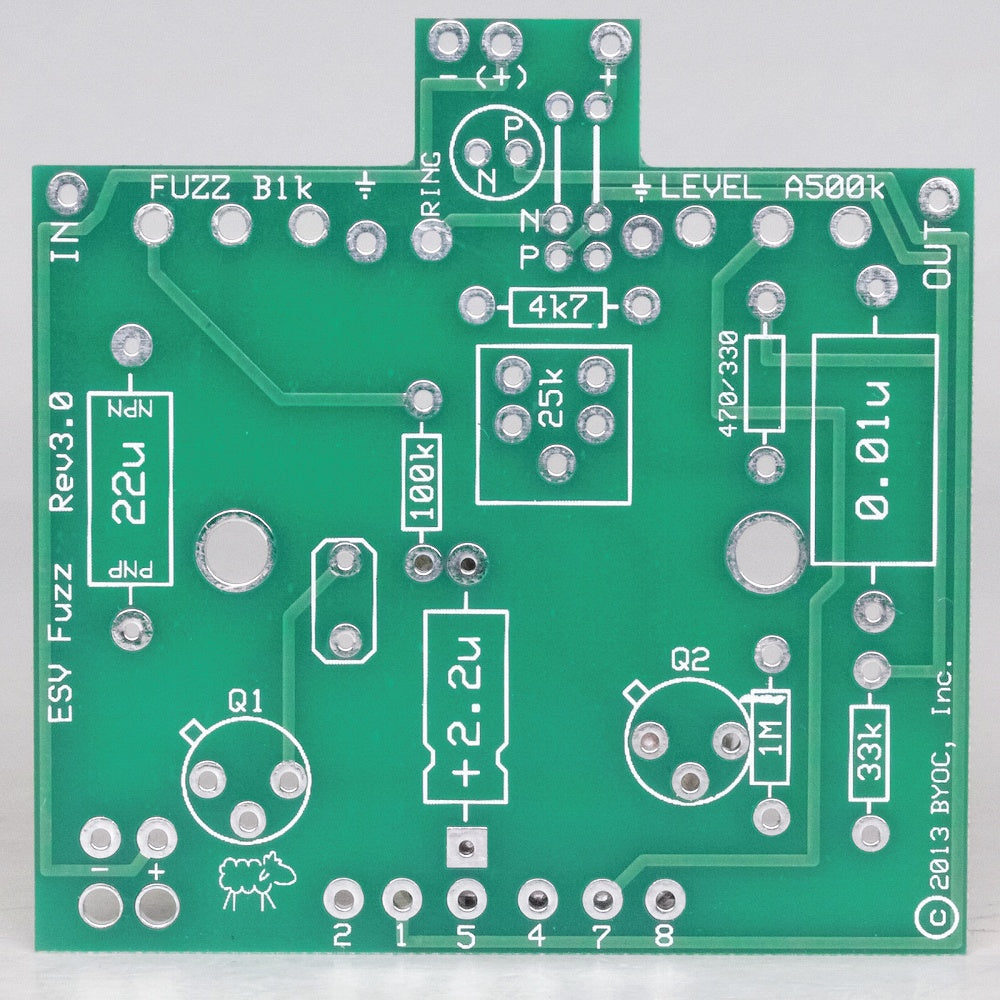 BYOC/Yellow Overdrive PCB – LEP INTERNATIONAL