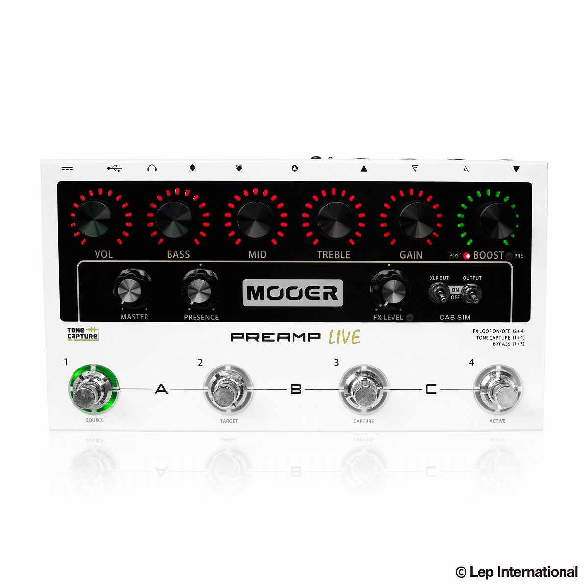 Mooer PREAMP MODEL X2 アンプシミュレーター