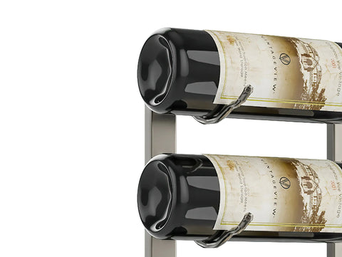 W Series 2ft Wall Mounted Wine Rack (6 bottles - Single Depth)