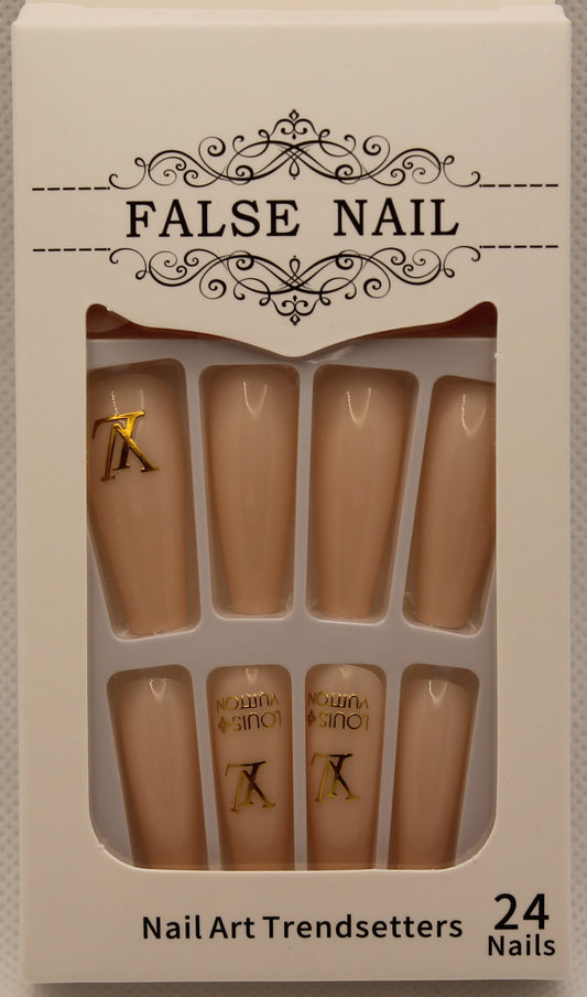 Louis Vuitton Acrylic Nail Designs