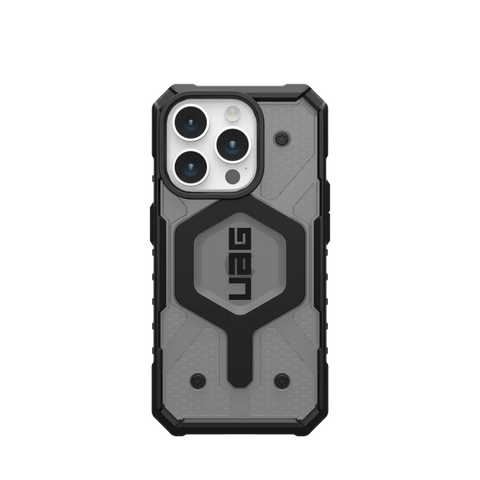 UAG Pathfinder Clear Ash for iPhone 15 Pro