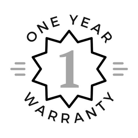 1 Year Warranty