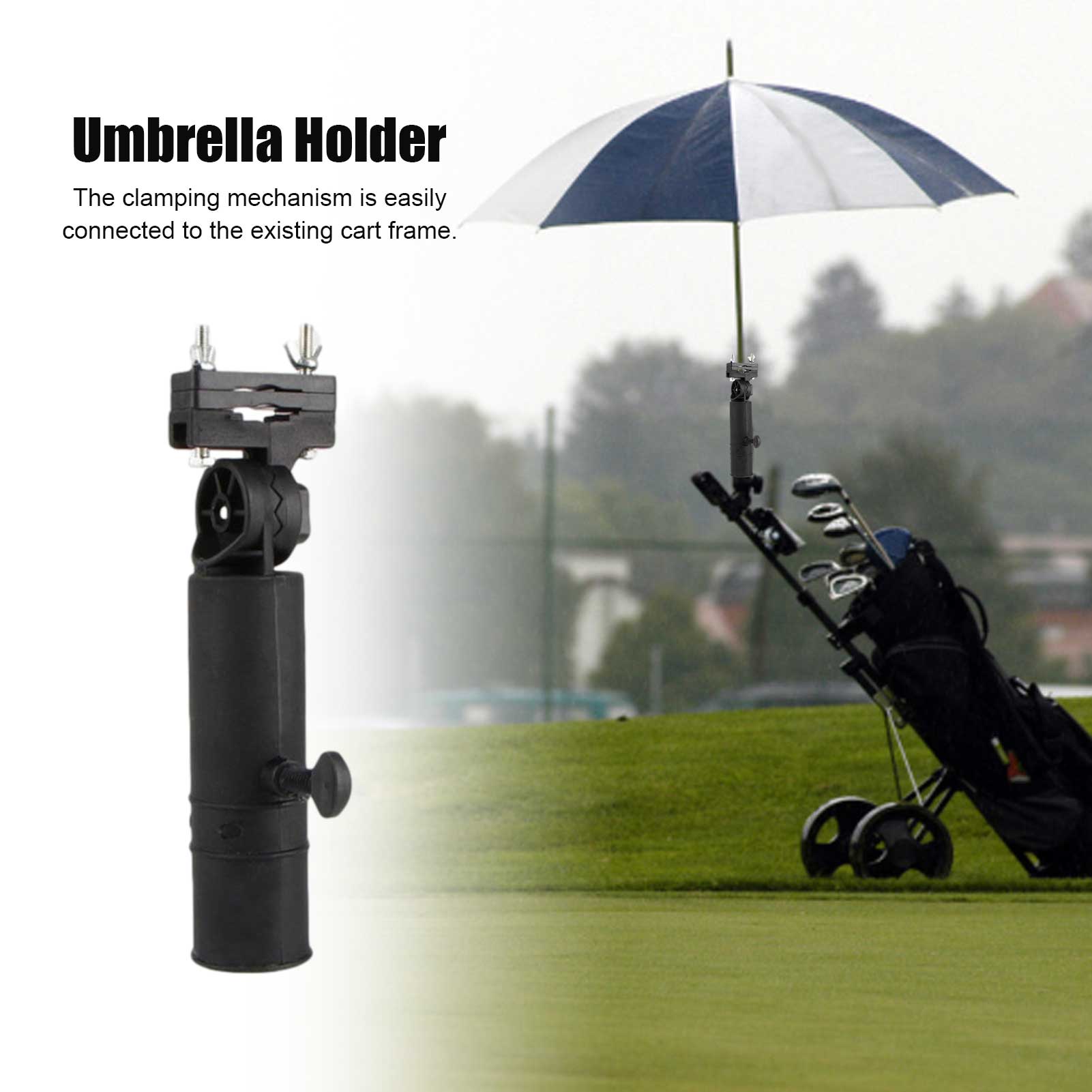 Golf Club Umbrella Holder