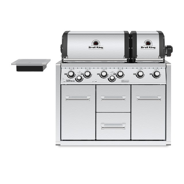 Broil King Imperial Xls 6 Burner Built In Gas Bbq With Cabinets