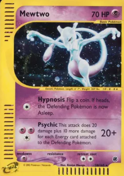 2002 Pokemon Expedition Mewtwo Holo - $3,240