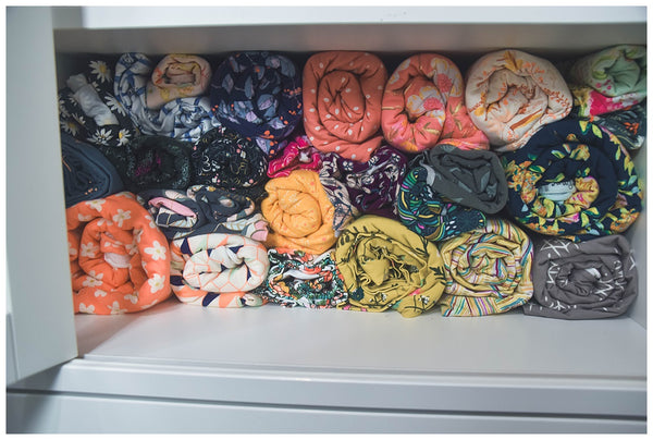 Three Fabric Storage Solutions for a Tidy Sewing Room