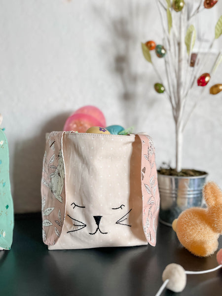 Sunflower Seams Easter DIY Delight: Sewing a Sweet Bunny Tote!