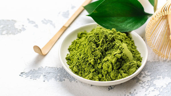 Matcha Powder and Whisk