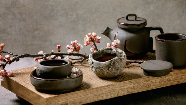 Set of Shigaraki Tea Ware