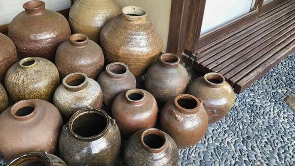 Shigaraki Pottery Vases