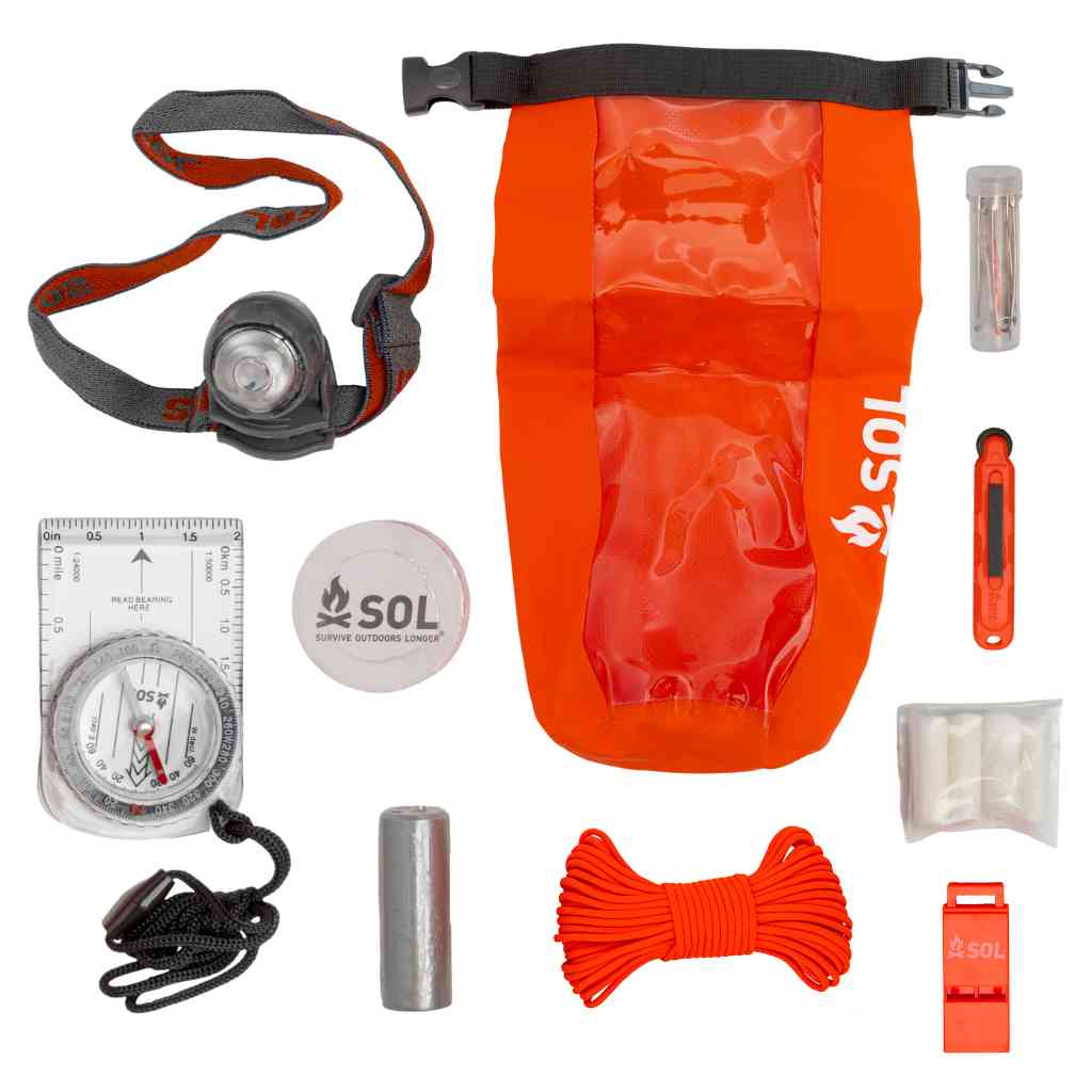 18 1 Wilderness Emergency Survival Kit Camping en plein air Outils de survie  militaire Kit d'équipement Aventure Earthquake Survival Kit