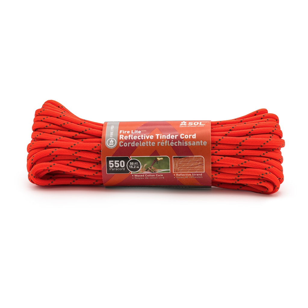 Sutekus 5/16 Accessory Cord Rope High Strength Utility Paracord 8mm  Reflective Paracord Hiking Fishing Packaging 130FT (Red)