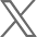 X logo, formerly known as Twitter logo.