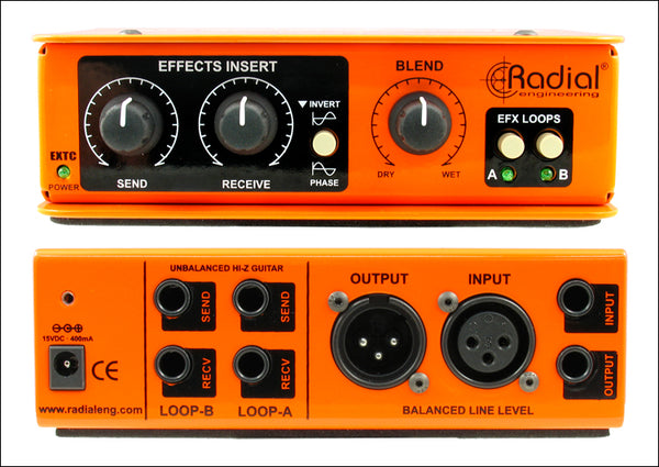 Radial Voco-Loco Effects Loop Switcher For Vocals – KMR Audio