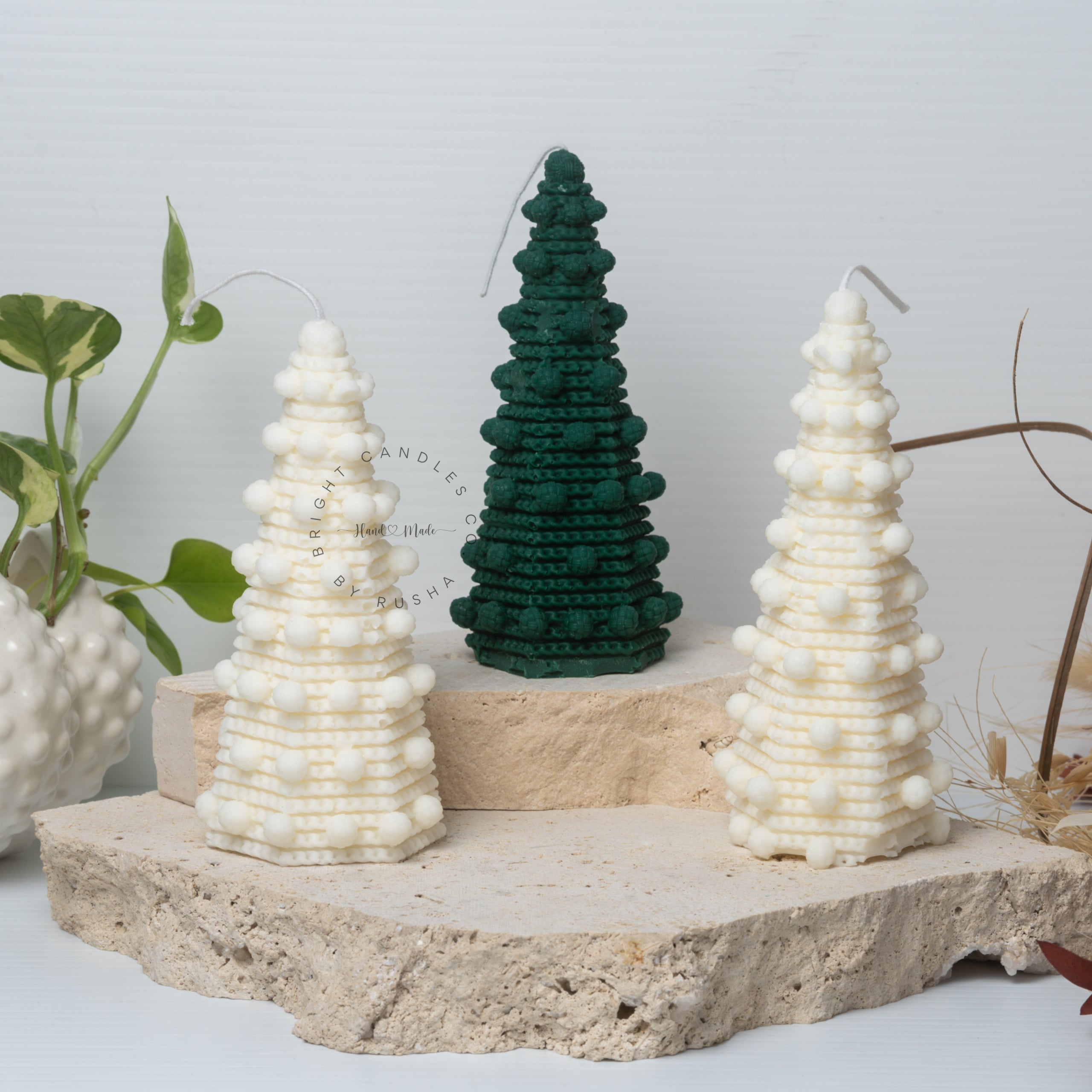 Holiday Glow | Christmas Tree Candle - BrightCandlesCo product image