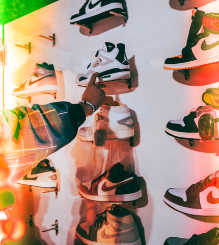 Sneaker Wall at ExperienceTCC's Ex - 1