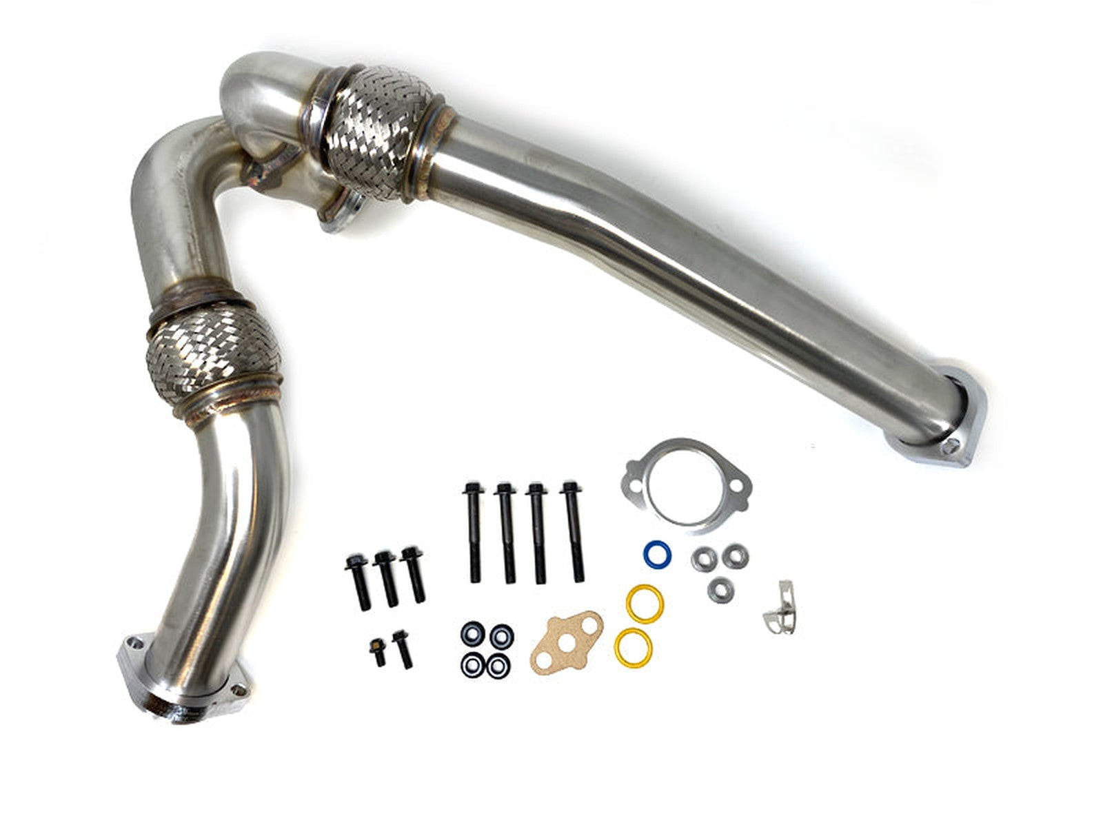 ZZ Diesel Heavy Duty Performance Y-Pipe Up Pipe with Manifold to Y-Pipe Section and Turbo Install Gasket, 2003.5-2007 Ford 6.0L  - ZZ Diesel product image