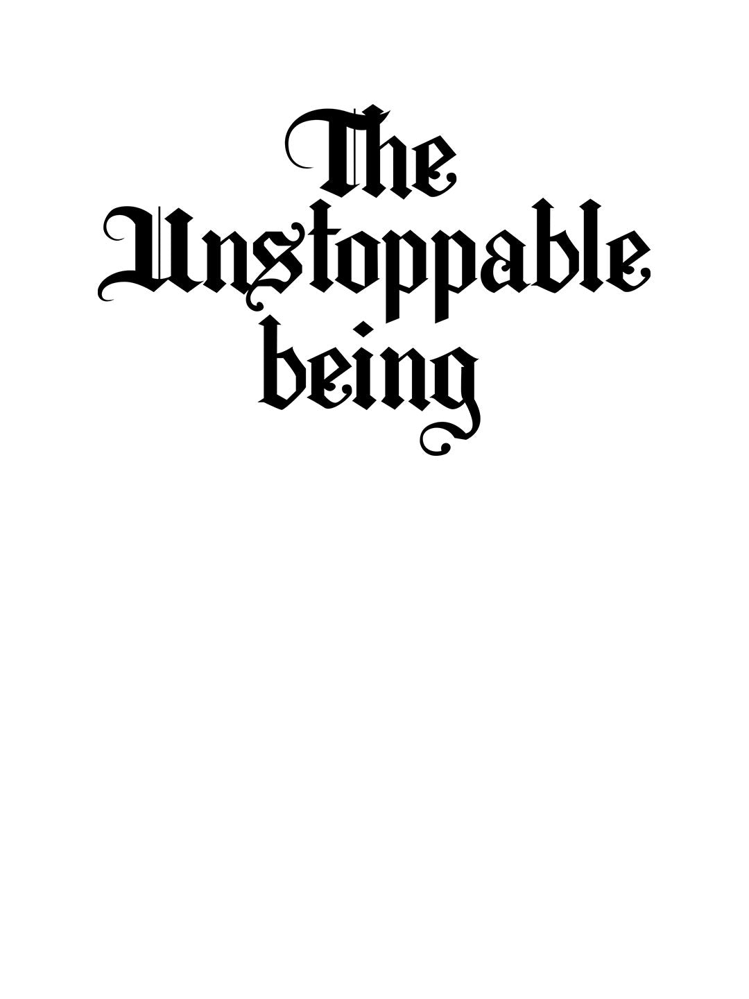 Unstoppable - Mens Hoodie White Small