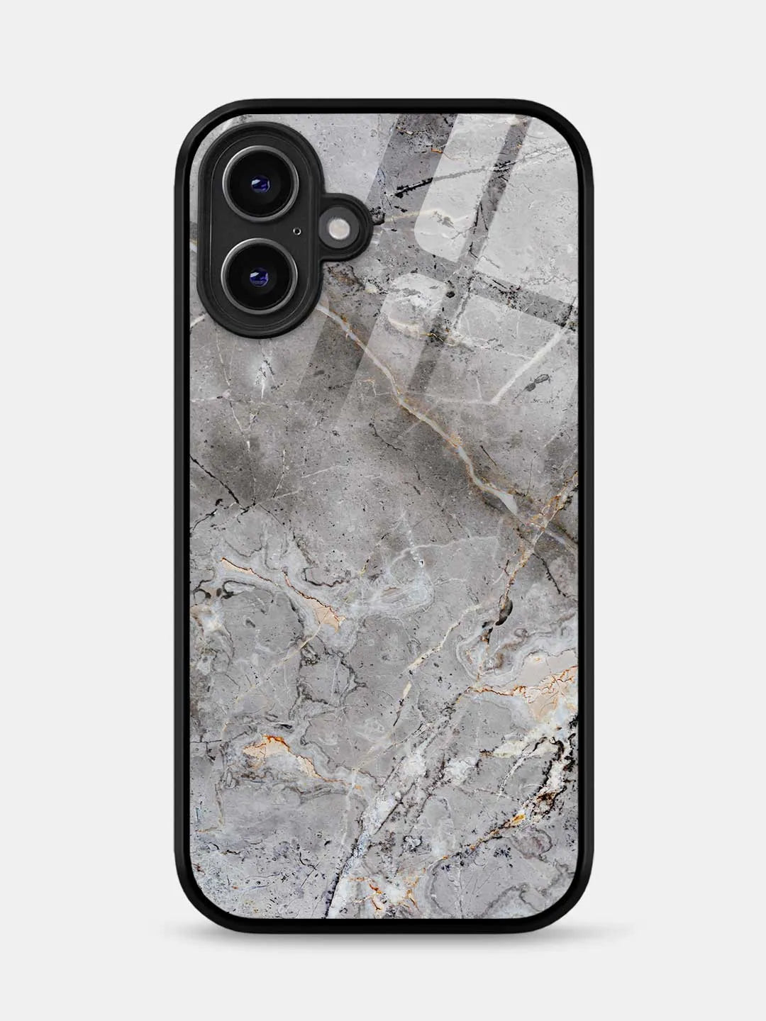 Graphite Hues - iPhone 16 Glass Cover