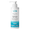 Brightening Body Wash for Radiant Glow - 250ml + Rice Body Scrub a deep cleansing formula - 100gm