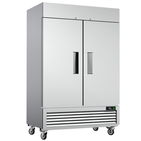 COTLIN 54" 49 Cu.Ft. Constant Temperature Air Cooled Stainless Steel Commercial Refrigerators WX-49CR
