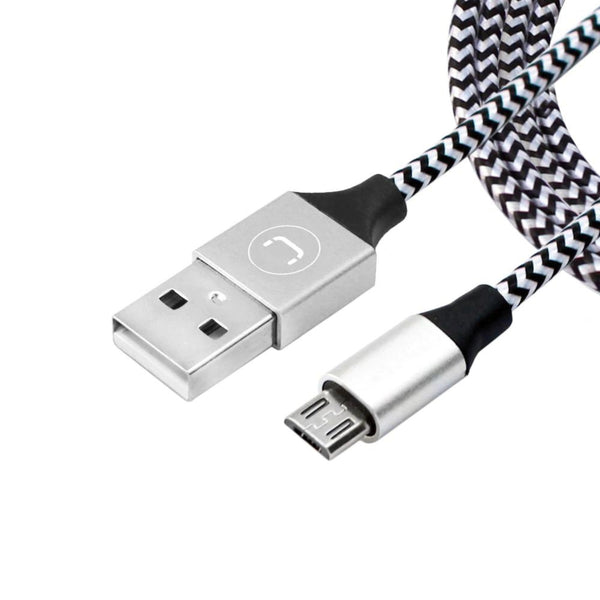 Type-C to USB 2.0 Nylon Braided Cable 6ft/1.8m - Dura Form 