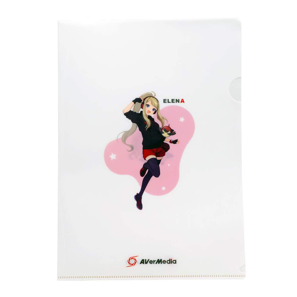 Elena Plastic Folder for A4