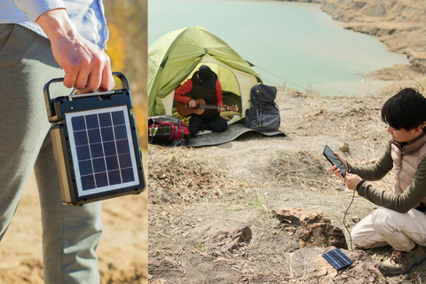 PORTABLE POWER STATION SYSTEM FOR CAMPING OUTDOORS