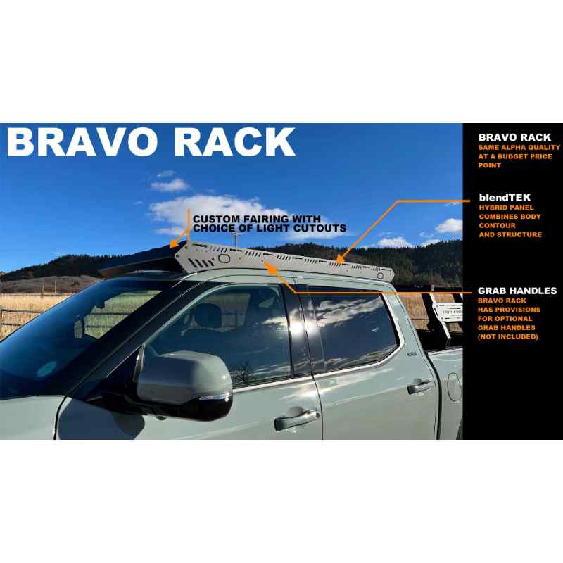 Bravo Roof Rack for Toyota Tundra with Features Highlight